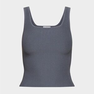 Aritzia Babaton Sculpt Knit Squareneck Tank